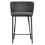 CBS8601-FHx2 65cm Bar Stool - Charcoal Grey (Set of 2)