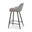 CBS8632-SE - 68cm Fabric Bar Stool - Spec Grey - (Set of 2)