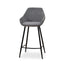 CBS8633-SE - 68cm Fabric Bar Stool - Spec Charcoal - (Set of 2)