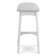 CBS8688-DR 65cm Bar Stool - Full White