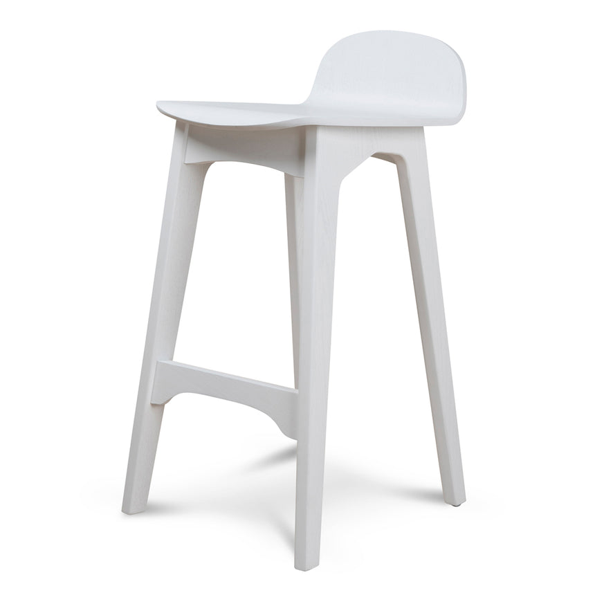 CBS10125-FH Fabric Bar Stool - Full Black