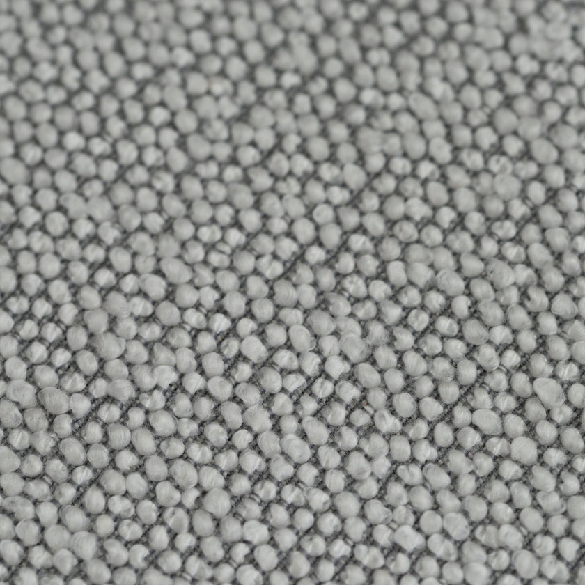CBS8761-KS 65cm Brushed Gold Bar Stool - Grey Boucle