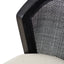 CBS10565-LJ Black Elm Barstool - Dawn Beige
