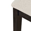 CBS10565-LJ Black Elm Barstool - Dawn Beige