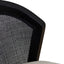 CBS10565-LJ Black Elm Barstool - Dawn Beige