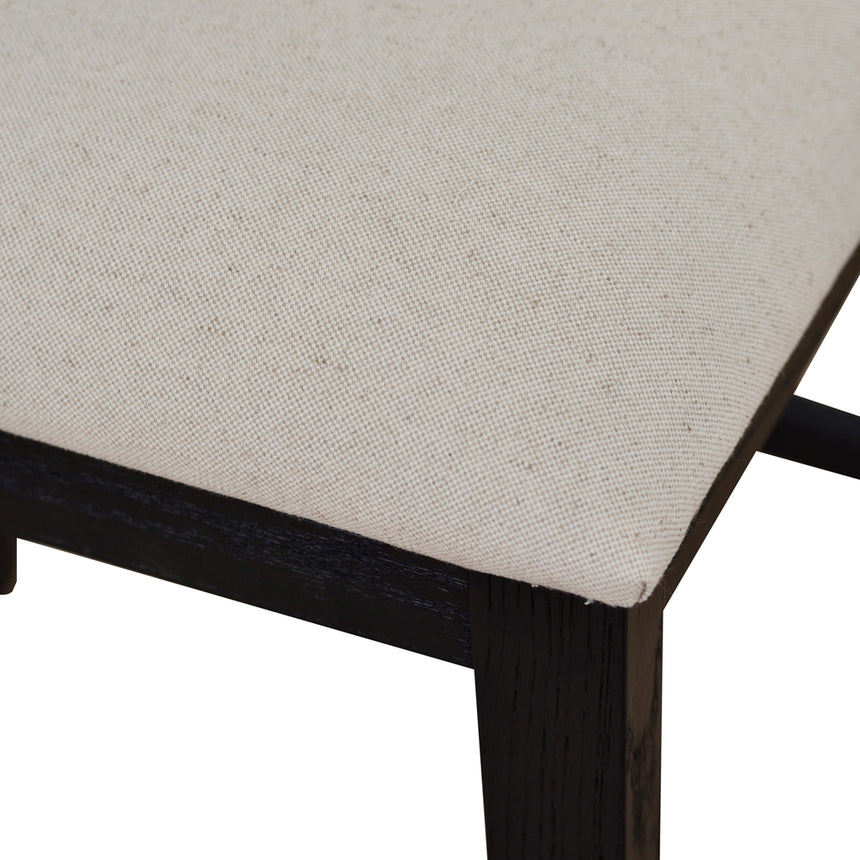 CBS10565-LJ Black Elm Barstool - Dawn Beige