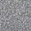 CBS8844-BS 68cm Brush Black Bar Stool - Silver Grey Boucle