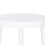 CBS8851-NHx2 65cm Timber Seat Bar Stool - White (Set of 2)