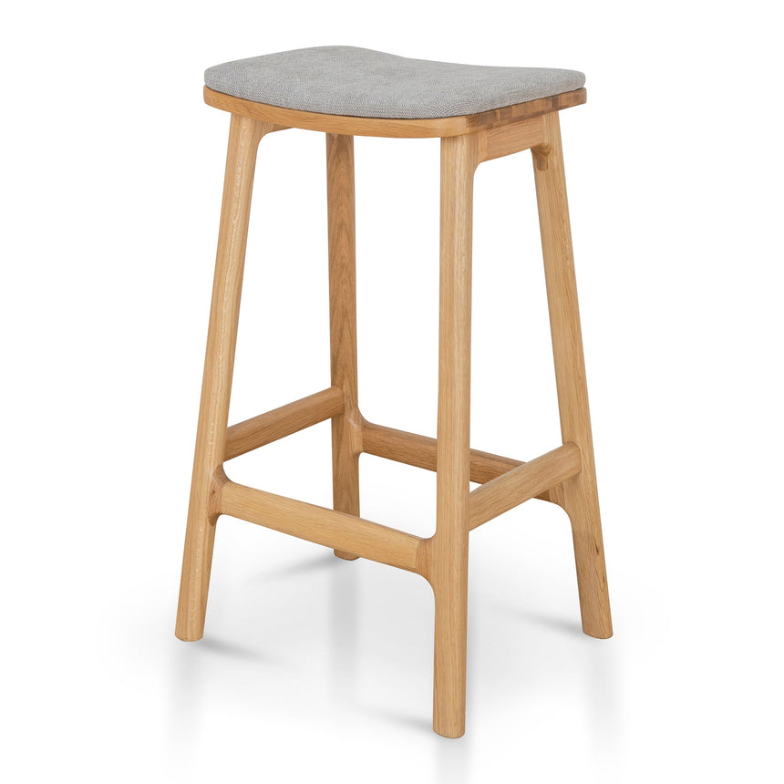 CBS10125-FH Fabric Bar Stool - Full Black