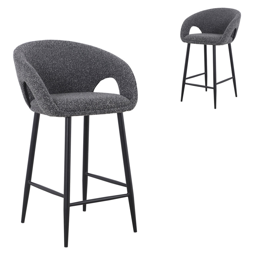 CBS8688-DR 65cm Bar Stool - Full White