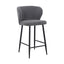 CBS8902-ST 65cm Bar Stool - Anthracite Grey Boucle (Set of 2)