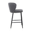 CBS8902-ST 65cm Bar Stool - Anthracite Grey Boucle (Set of 2)