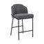 CBS8904-ST 65cm Bar Stool - Anthracite Grey Boucle (Set of 2)