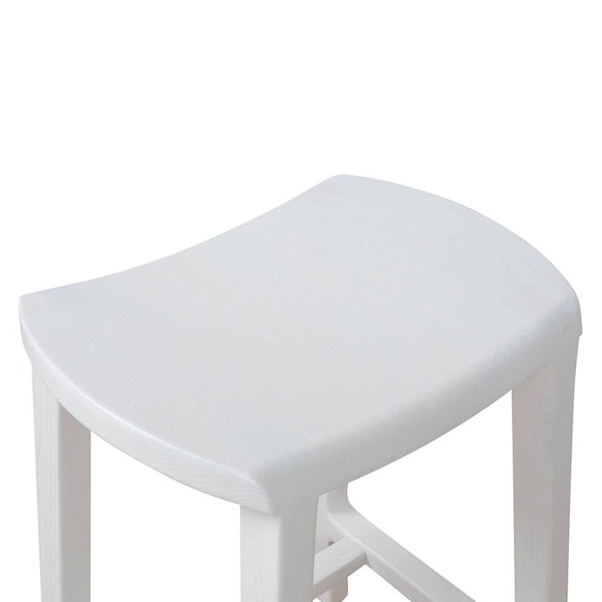 Ex Display - CBS8961-SU 62cm Bar Stool - White
