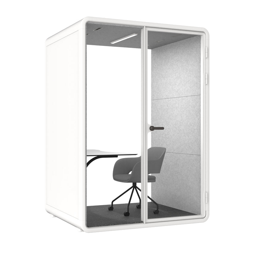 Evolve Medium Office Pod - White By Humble Office