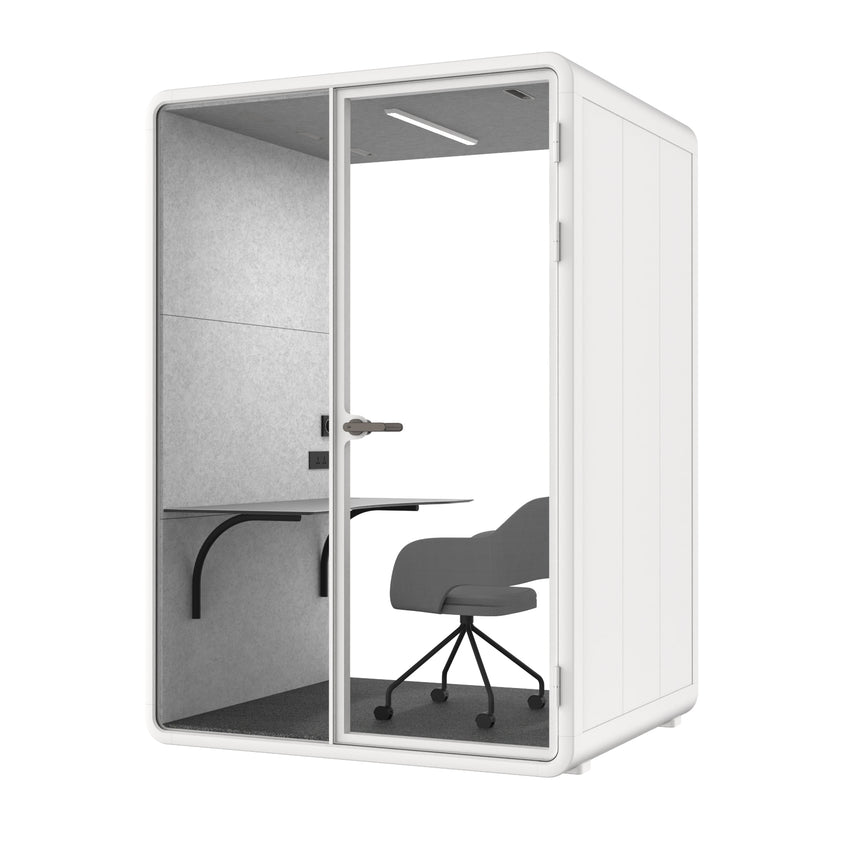 Evolve Medium Office Pod - White By Humble Office