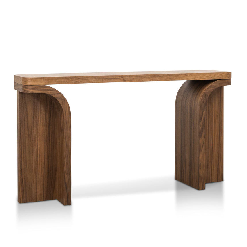 CDB8959-NI 1.6m Walnut Elm Bench - Natural Linen
