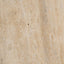 CCF10119-NI 1.2m Oval Travertine Coffee Table - Natural
