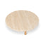 CCF10120-NI 90cm Round Travertine Coffee Table - Natural
