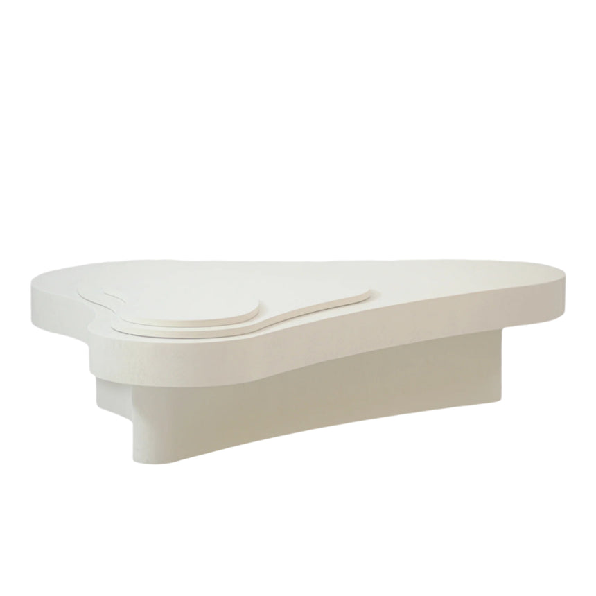 CST8976-CN 50cm Round Side Table - Full White