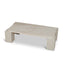 CCF10175-DW 1.26cm Travertine Coffee Table - Ivory Oat