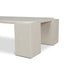 CCF10175-DW 1.26cm Travertine Coffee Table - Ivory Oat