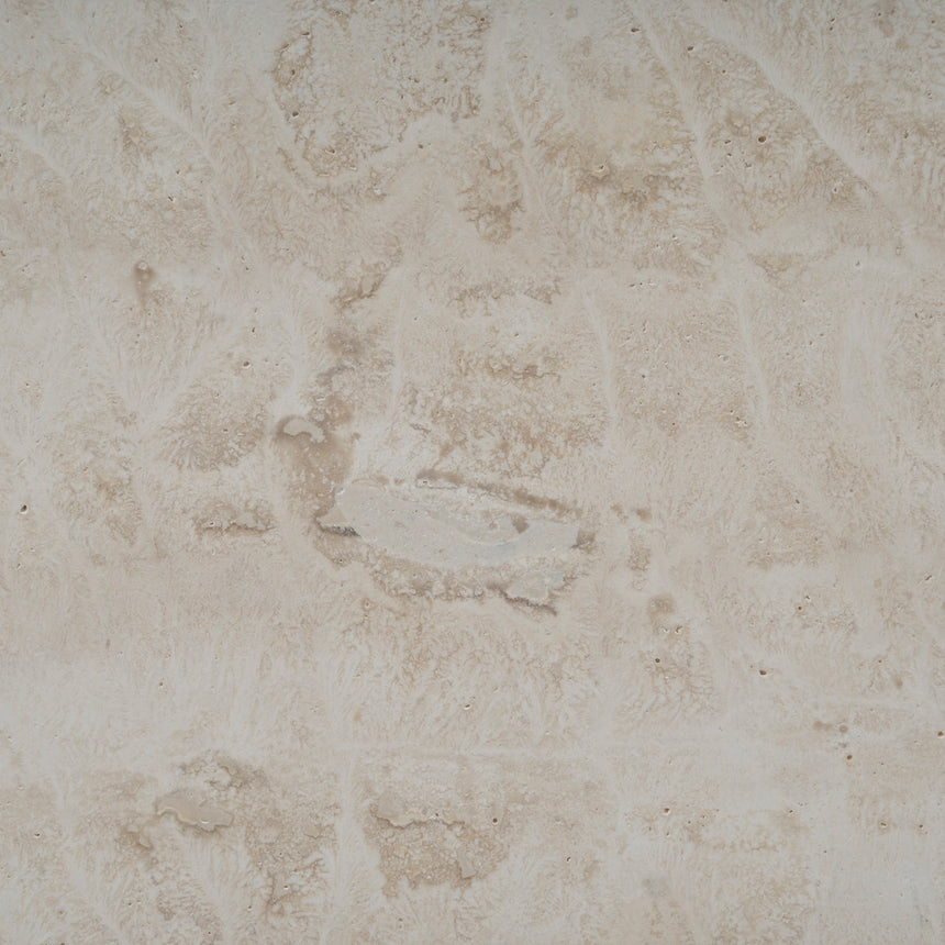 CCF10175-DW 1.26cm Travertine Coffee Table - Ivory Oat