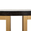 CCF10199-VN Nested Coffee Table - Peppercorn and Brass