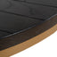 CCF10199-VN Nested Coffee Table - Peppercorn and Brass