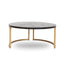 CCF10199-VN Nested Coffee Table - Peppercorn and Brass