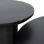 CCF10590-KD Nested Coffee Table - Full Black