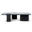 Ex Display - CCF10612-MK 1.2m Marble Coffee Table - Black