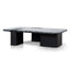 Ex Display - CCF10612-MK 1.2m Marble Coffee Table - Black