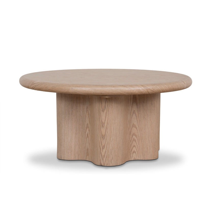 Ex Display - CCF10664-MK 80cm Round Coffee Table - Natural