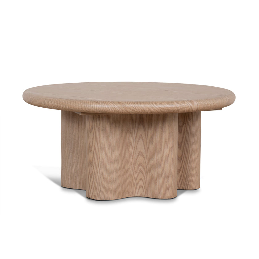 Ex Display - CCF10664-MK 80cm Round Coffee Table - Natural