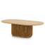 CCF10676-CU 1.3m Oval Coffee Table - Natural