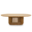CCF10676-CU 1.3m Oval Coffee Table - Natural
