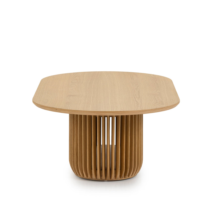CCF10676-CU 1.3m Oval Coffee Table - Natural