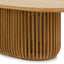 CCF10676-CU 1.3m Oval Coffee Table - Natural