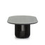 CCF10677-CU 1.3m Oval Coffee Table - Black Stain