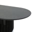 CCF10677-CU 1.3m Oval Coffee Table - Black Stain