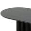 CCF10677-CU 1.3m Oval Coffee Table - Black Stain