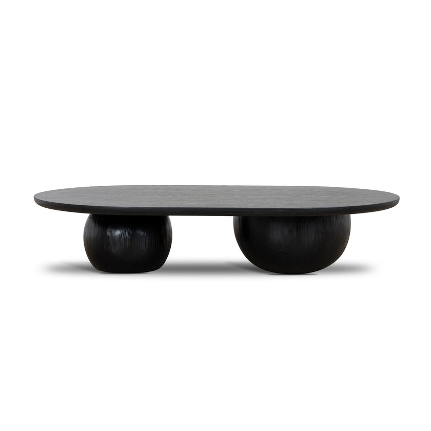 CCF10899-NI 1.3m Elm Coffee Table - Full Black