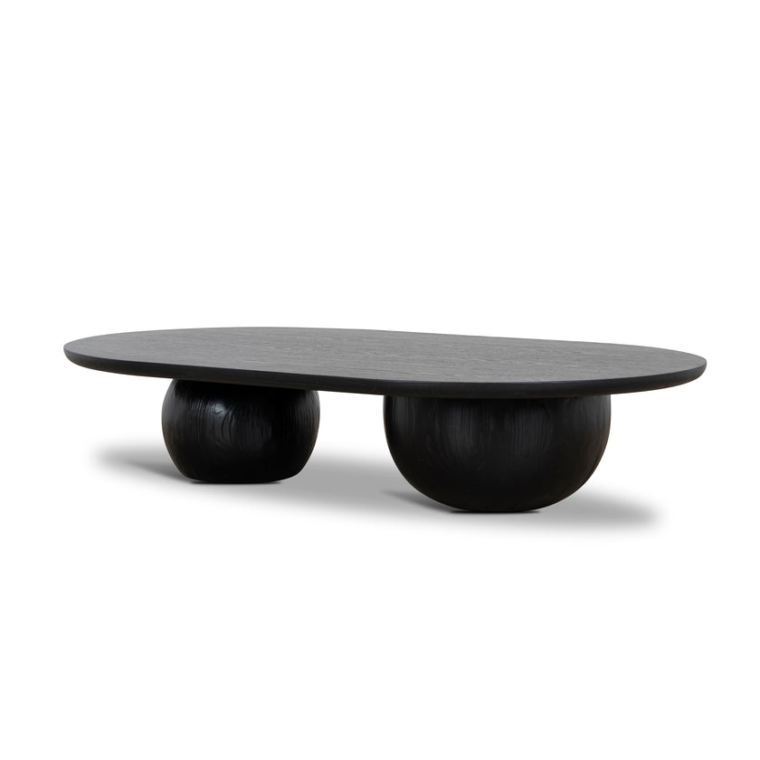 CCF10899-NI 1.3m Elm Coffee Table - Full Black