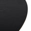 CCF10899-NI 1.3m Elm Coffee Table - Full Black