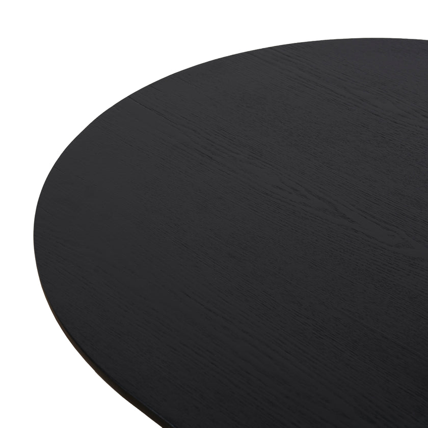 CCF10899-NI 1.3m Elm Coffee Table - Full Black