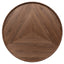 CCF10939-CN 1.1m Wooden Round Coffee Table - Walnut