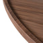 CCF10939-CN 1.1m Wooden Round Coffee Table - Walnut