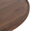 CCF10939-CN 1.1m Wooden Round Coffee Table - Walnut