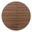 CCF10941-CN 1.1m Round Coffee Table - Walnut